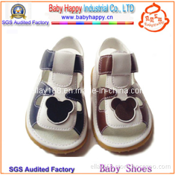 Fashion Design Leather Baby Sandal